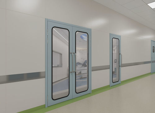 Air-tight door - KND-DOOR - Shenzhen Kenid Medical Devices - laboratory / for clean rooms / stainless steel