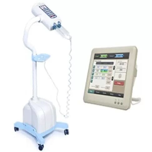 CT scan contrast media injector - C22 - Shenzhen Kenid Medical Devices - dual-head