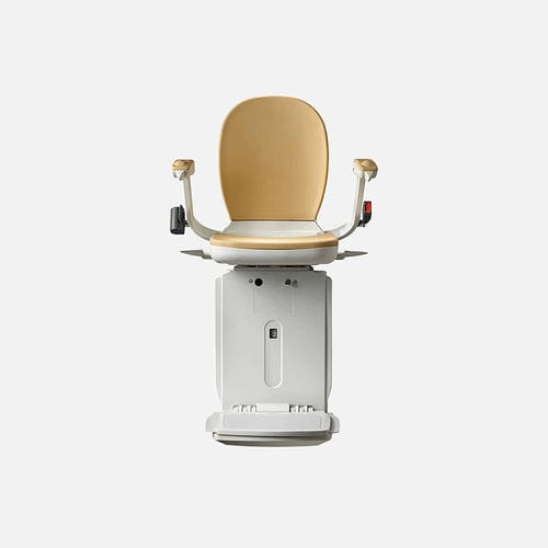 Curved staircase stairlift - 180 - Acorn Stairlifts - for humans