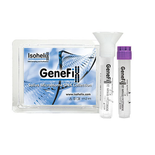 Saliva collection kit - GeneFiX™ MFX - Isohelix - for microbiome / for DNA