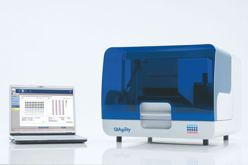 PCR laboratory workstation - QIAgility - QIAGEN - automated / pipetting / compact