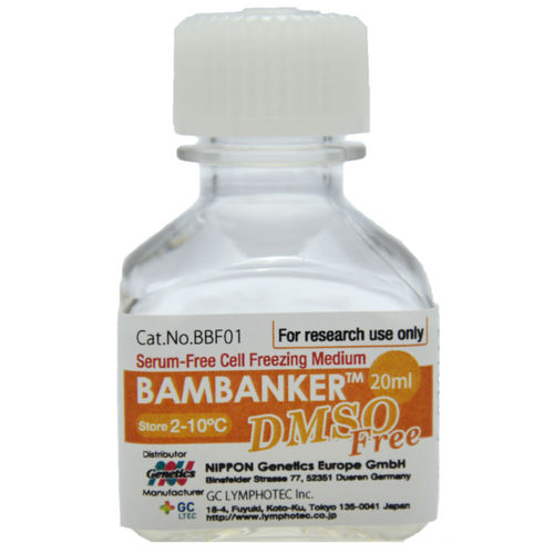 Serum reagent - Bambanker DMSO - Nippon Genetics - for cell culture / liquid / GMP