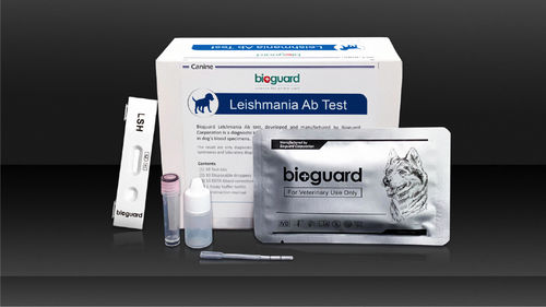 Rapid infectious disease test - Bioguard corporation - for canines / Leishmania / serum
