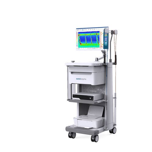 Trolley-mounted patient monitor - MANOalpHa™ HRM - Chongqing Jinshan Science & Technology - for gastrointestinal manometry testing