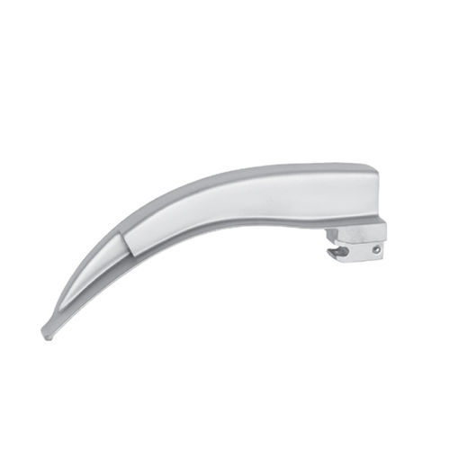 Macintosh laryngoscope blade - TI-017-3001 - TRANSACT INTERNATIONAL - stainless steel / fiber optic