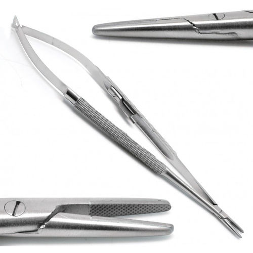 Surgical needle holder - TI-03-2009 - TRANSACT INTERNATIONAL - Castroviejo / tungsten carbide / disposable