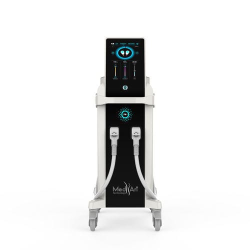 Magnetic pulse body contouring unit - InShape - MedArt Technology - trolley-mounted