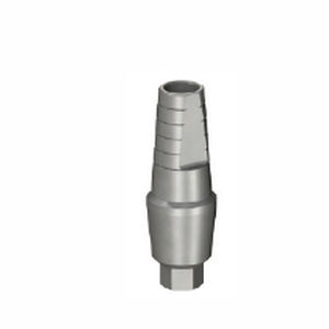 Titanium implant abutment - Bio-S series - Biotec Dental Implant Development GmbH - internal hexagon / straight