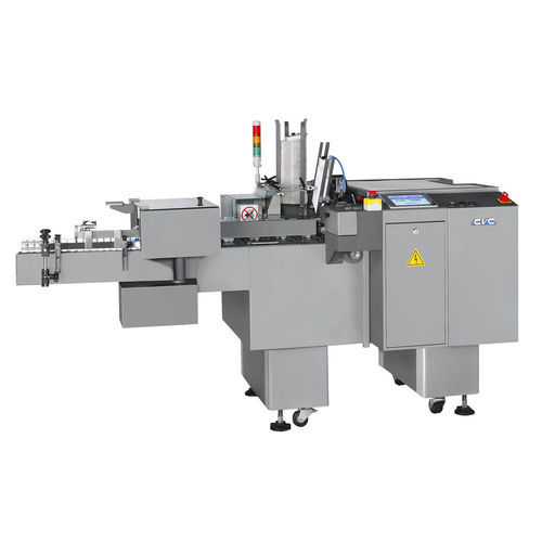 Intermittent cartoner - 1600 - CVC Technologies - compact / bottle / blister