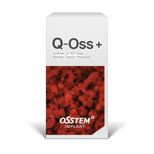 Synthetic bone substitute - Q-Oss+ - Osstem Implant France - for dental sugery / rigid