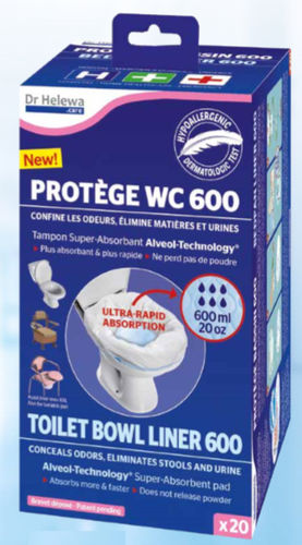 Toilet seat protective cover - DR HELEWA - DIDACTIC