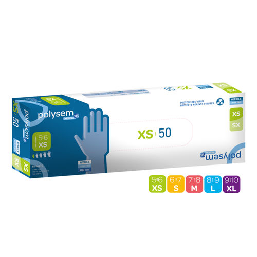 Nitrile gloves - DIDACTIC - examination / powder-free / non-sterile