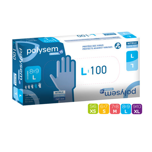 Nitrile gloves - DIDACTIC - examination / powder-free / non-sterile