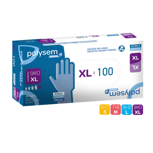 Nitrile gloves - DIDACTIC - examination / powder-free / non-sterile