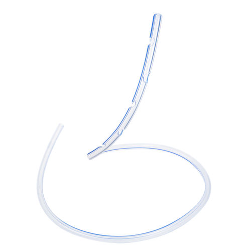 Drainage tubing - N01D0 series - Well Lead Medical - silicone / perforated / transparent