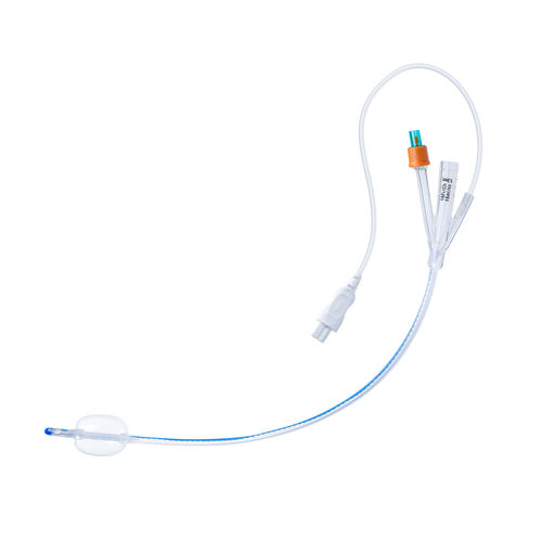 Urine drainage catheter - F01C series - Well Lead Medical - vesical / balloon / double-lumen