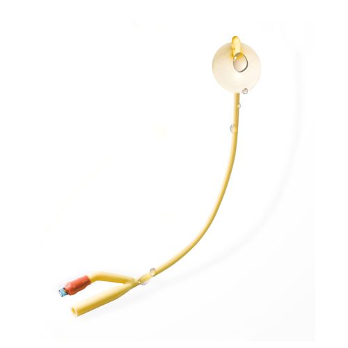 Urine drainage catheter - F01E series - Well Lead Medical - vesical / hydrophilic / double-lumen