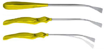Curved periosteal elevator - 260-0 series - jac-cell Medic - adult / for humans