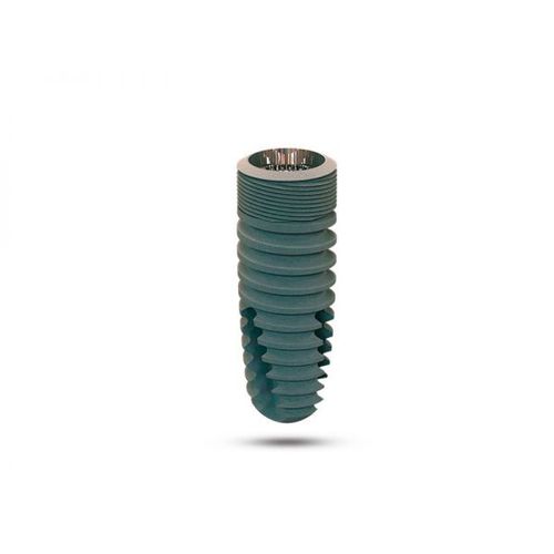Titanium dental implant - Triplo - Eckermann - internal hexagon / anatomical