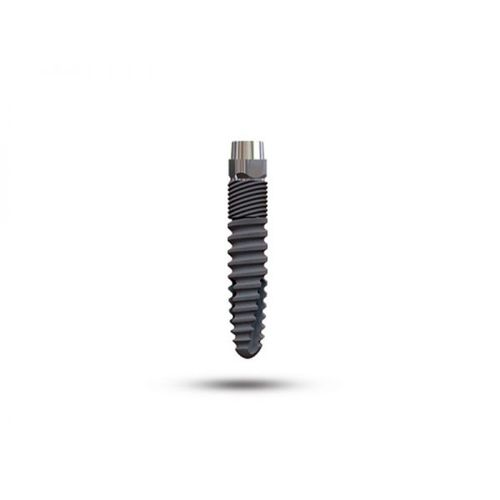 Cylindrical dental implant - Slim - Eckermann - titanium / external hexagon / narrow