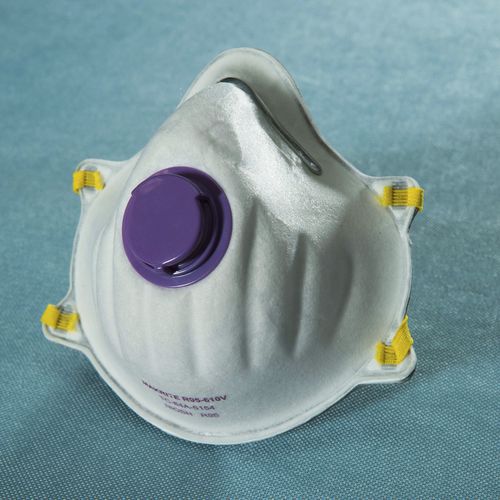R95 respirator - R95-610V - Makrite - polypropylene / latex-free / polyester