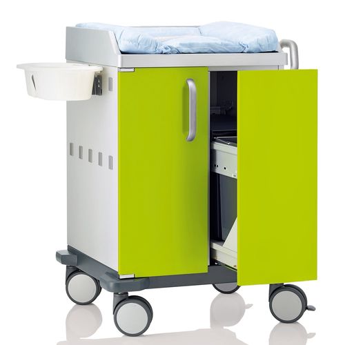 Medical trolley FF Co. Ltd. hospital / for general purposes / for linen