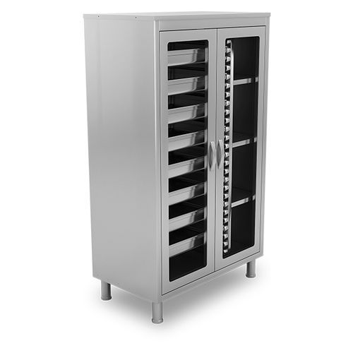 Intensive care cabinet - EMP.MED.CRD.100 - EMPERO GROUP - with shelf / with drawer / with door