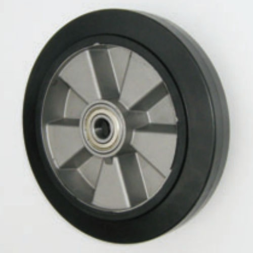 Rubber wheel - ALG/100/01S - Fabbrica Italiana Ruote - aluminum