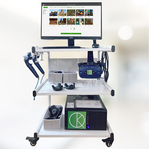 Balance rehabilitation system - KineQuantum  - KineQuantum - limbs mobility / virtual / pediatric