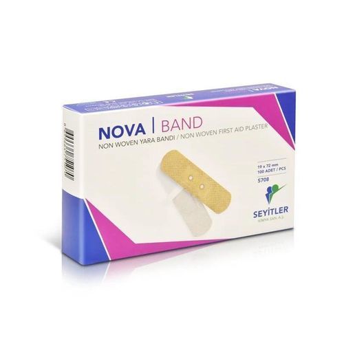 Hypoallergenic wound dressing - Nova Band - Seyitler - absorbant / non-woven