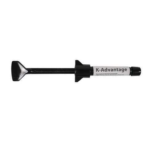 Hybrid composite dental material - K-ADVANTAGE NANO - KUANTAGROUP - for dental restorations / photopolymerizable / radio-opaque