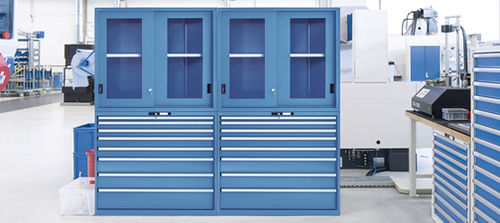 Hospital cabinet - 62.6 series - LISTA - with shelf / with door / with drawer