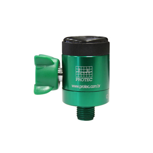 Variable-area flow meter - 00453 series - Protec Export - oxygen / for hospitals / plug-in type