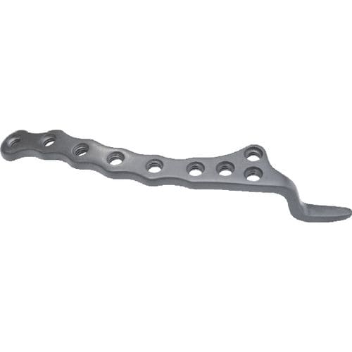 Clavicle compression plate - 1622 series - Zimed Medical - anteromedial / locking / metallic