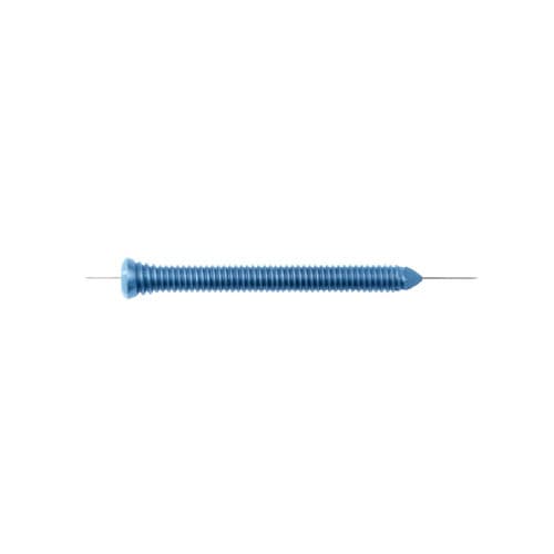 Small bone fragment compression bone screw - 2412-35 series - Zimed Medical - cannulated / metallic / locking