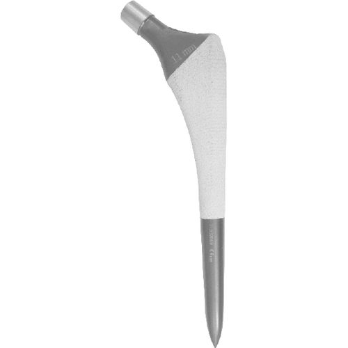 Cementless femoral stem - 7022-4 series - Zimed Medical - right / left