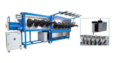 Robotized synthesis platform - MULTIPLANT / AUTOPLANT POSYCAT - Chemspeed Technologies AG - high-throughput