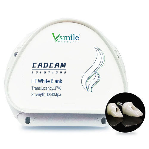 Zirconia dental material - HT - Hunan Vsmile Biotechnology Co. Ltd - for dental bridges / for dental restorations / CAD/CAM