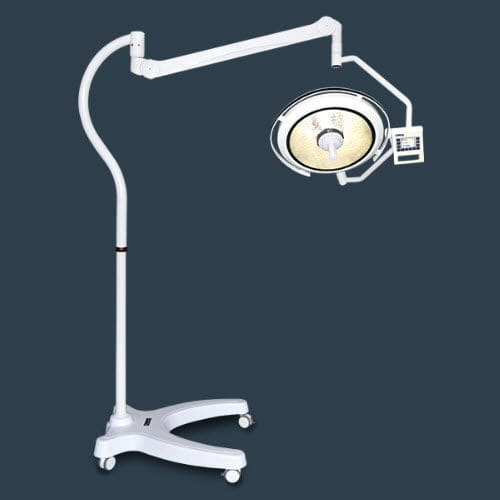 Mobile surgical light - ZW-5000E II L - Hunan Mplent Optoelectronics Technology - LED / 110V / 60Hz / 220V / 50Hz