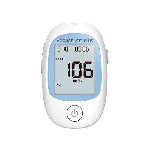 Automatic blood glucose monitor - ACCUGENCE PLUS ® - e-LinkCare ...