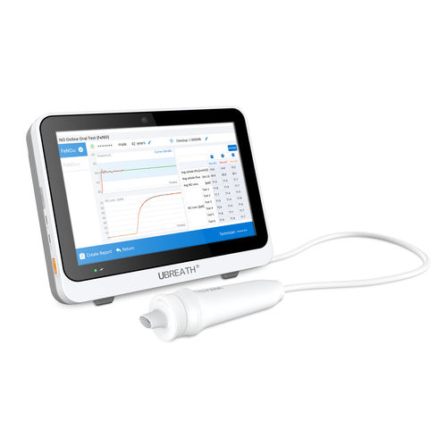 FeNO breathing monitor - UBREATH ® - e-LinkCare Meditech - carbon monoxide / for asthma / for smoking cessation