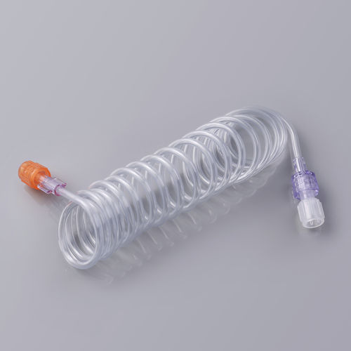 Contrast media injection tubing - C04-018-10 - Shenzhen Seacrown Electromechanical - spiral / transparent
