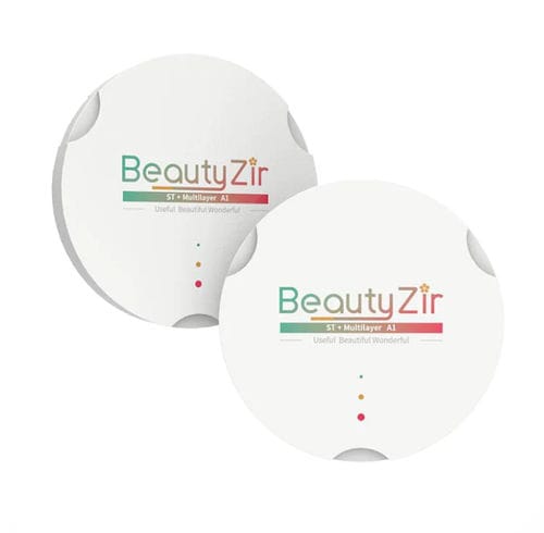 Zirconia dental material - ST+ML - Beautyzir Technology Co.,Ltd. - for dental bridges / for dental crowns / for dental inlays