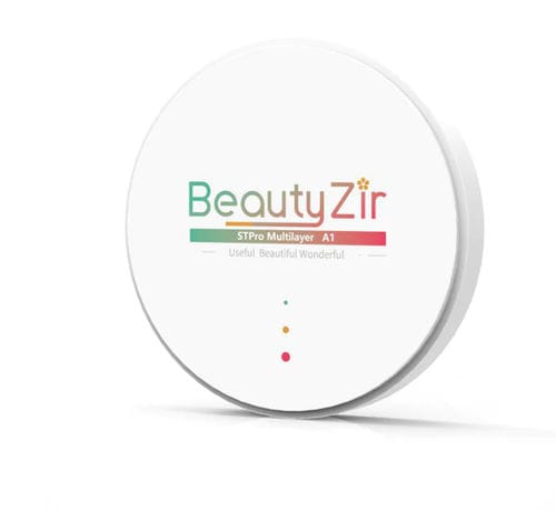 Zirconia dental material - STPro ML - Beautyzir Technology Co.,Ltd. - for dental bridges / for dental crowns / for dental inlays