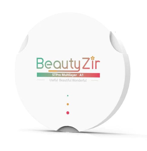 Zirconia dental material - STPro ML - Beautyzir Technology Co.,Ltd. - for dental bridges / for dental crowns / for dental inlays