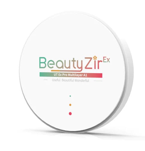 Zirconia dental material - UTEx Pro - Beautyzir Technology Co.,Ltd. - for dental bridges / for dental crowns / for dental inlays