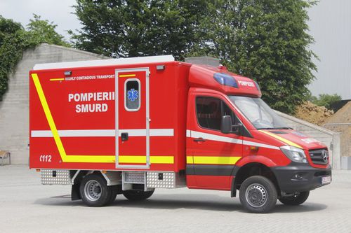 Box body ambulance - DELTAMED SRL - 4x4 / off-road / bariatric