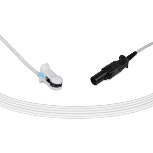 Auricular SpO2 sensor - U910-02 - Unimed Medical Supplies - reusable / latex-free