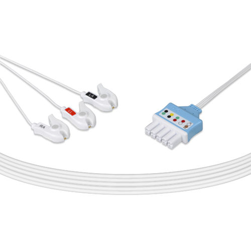 Medical ECG cable - MR3-90DP - Unimed Medical Supplies - 3-wire / for Mindray