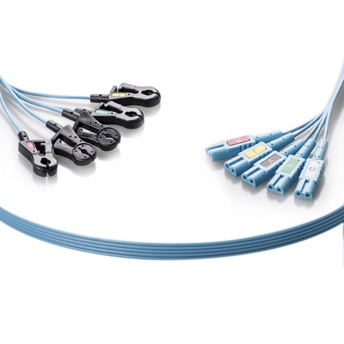 Medical ECG cable - LL5-90XDP - Unimed Medical Supplies - 5-wire / 3-wire / 10-wire
